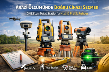 Arazi Ölçümünde Doğru Cihazı Seçmek