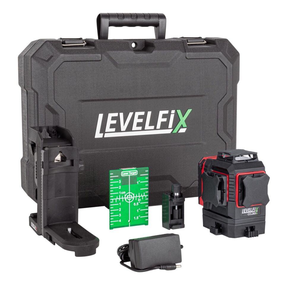 LEVELFİX CCL283G YEŞİL GÖNYE LAZER