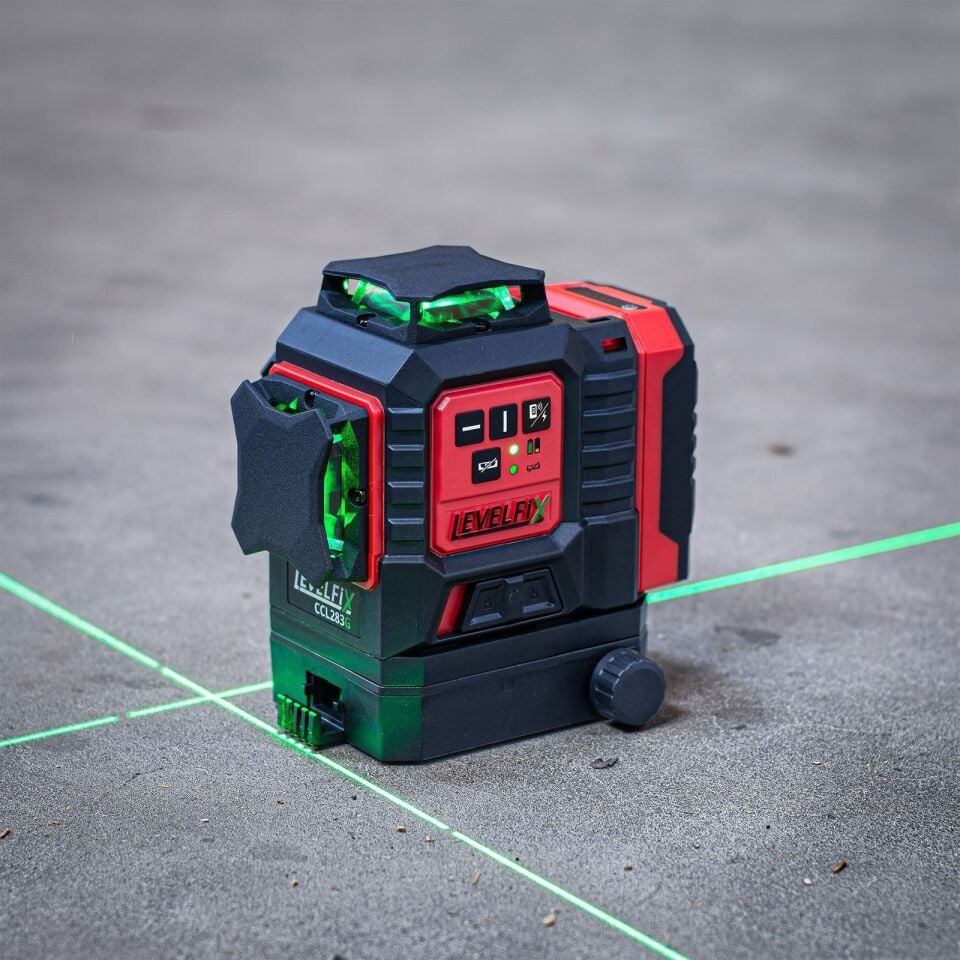 LEVELFİX CCL283G YEŞİL GÖNYE LAZER