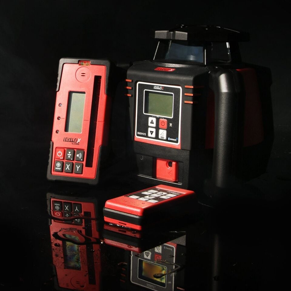 LEVELFİX 860HVS ÇİFT EKSEN EĞİMLİ ROTASYON LAZER  /  ÇANTA