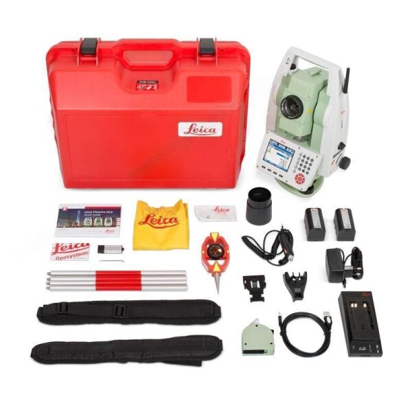 İkinci el Leica Flexline TS09 Plus 5'' R500 Total Station