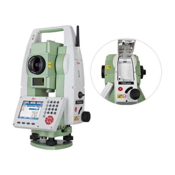 İkinci el Leica Flexline TS09 Plus 5'' R500 Total Station