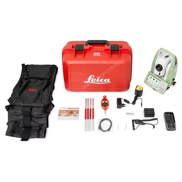 İkinci el Leica Flexline TS10 5'' R500 Total Station