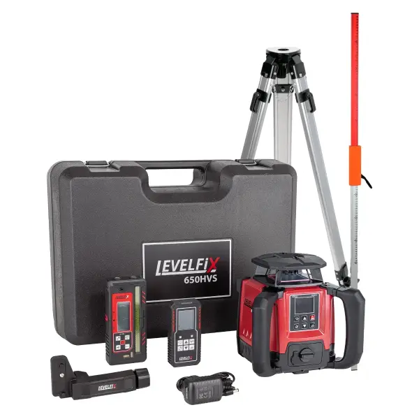 LEVELFİX 650HVS KIRMIZI ROTASYON LAZER TAKIMI